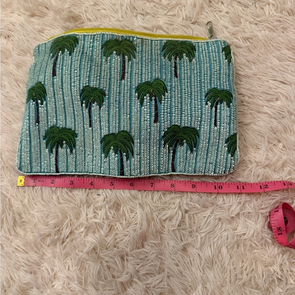💕 beaded palm tree pouch - Picture 3 of 4